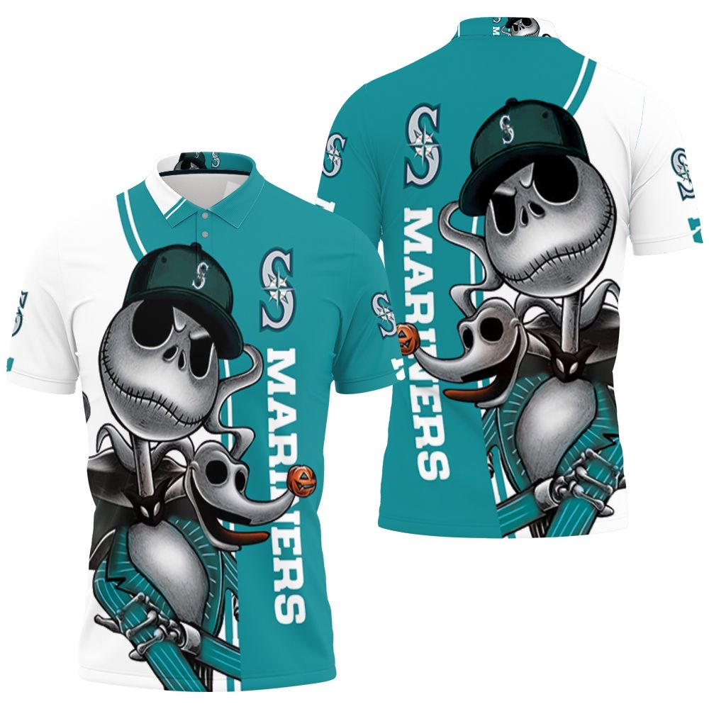 Seattle Mariners Clothing 3D Charming Jack Skellington Zero