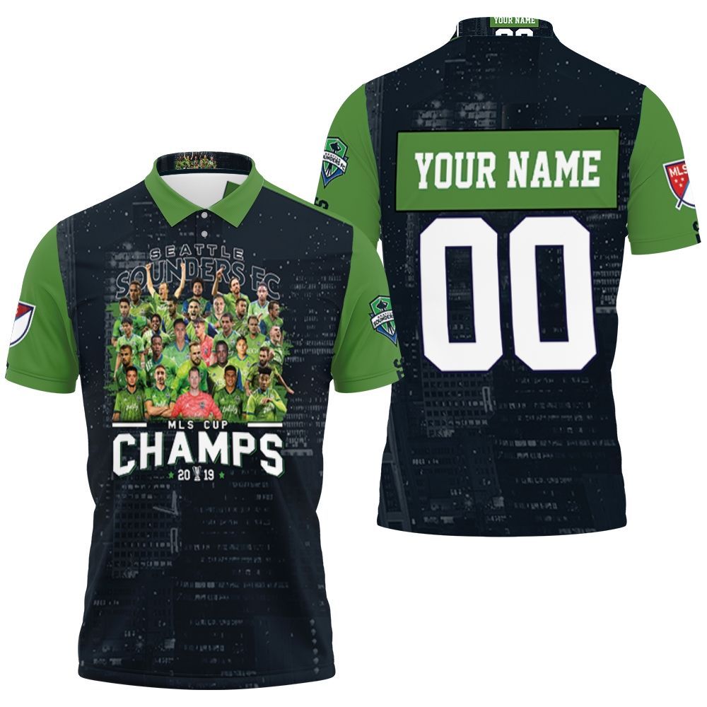 Seattle Sounders Fc Mls Cup Champions 2019 Personalized 3D All Over Print Polo Shirt