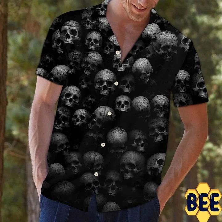 Skull Awesome Trending Hawaiian Shirt