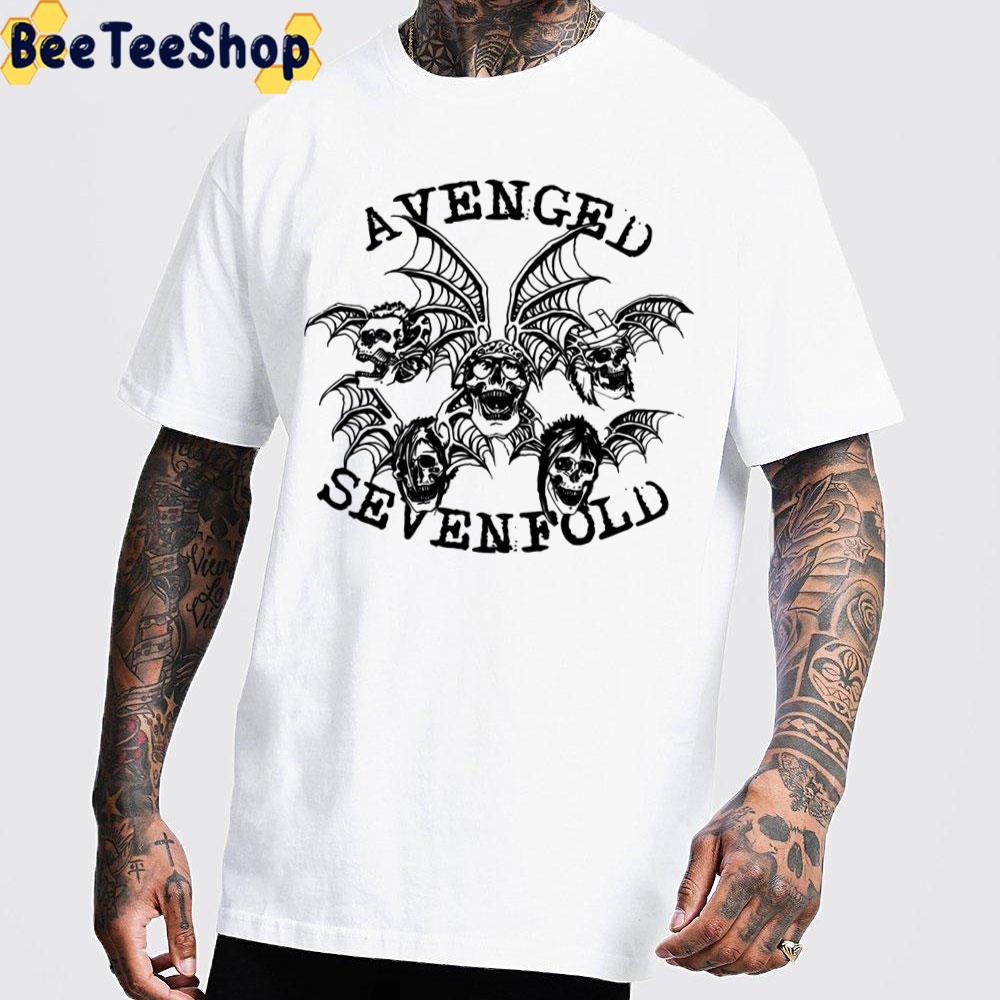 Skulls Avenged Sevenfold Band Trending Unisex T-Shirt