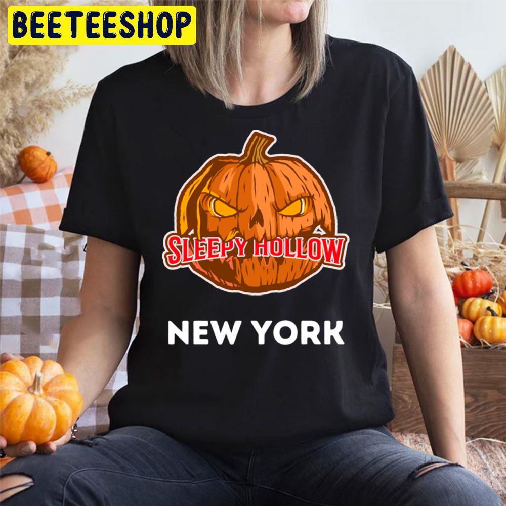 Sleepy Hollow New York Pumpkin Halloween Movie Unisex T-Shirt