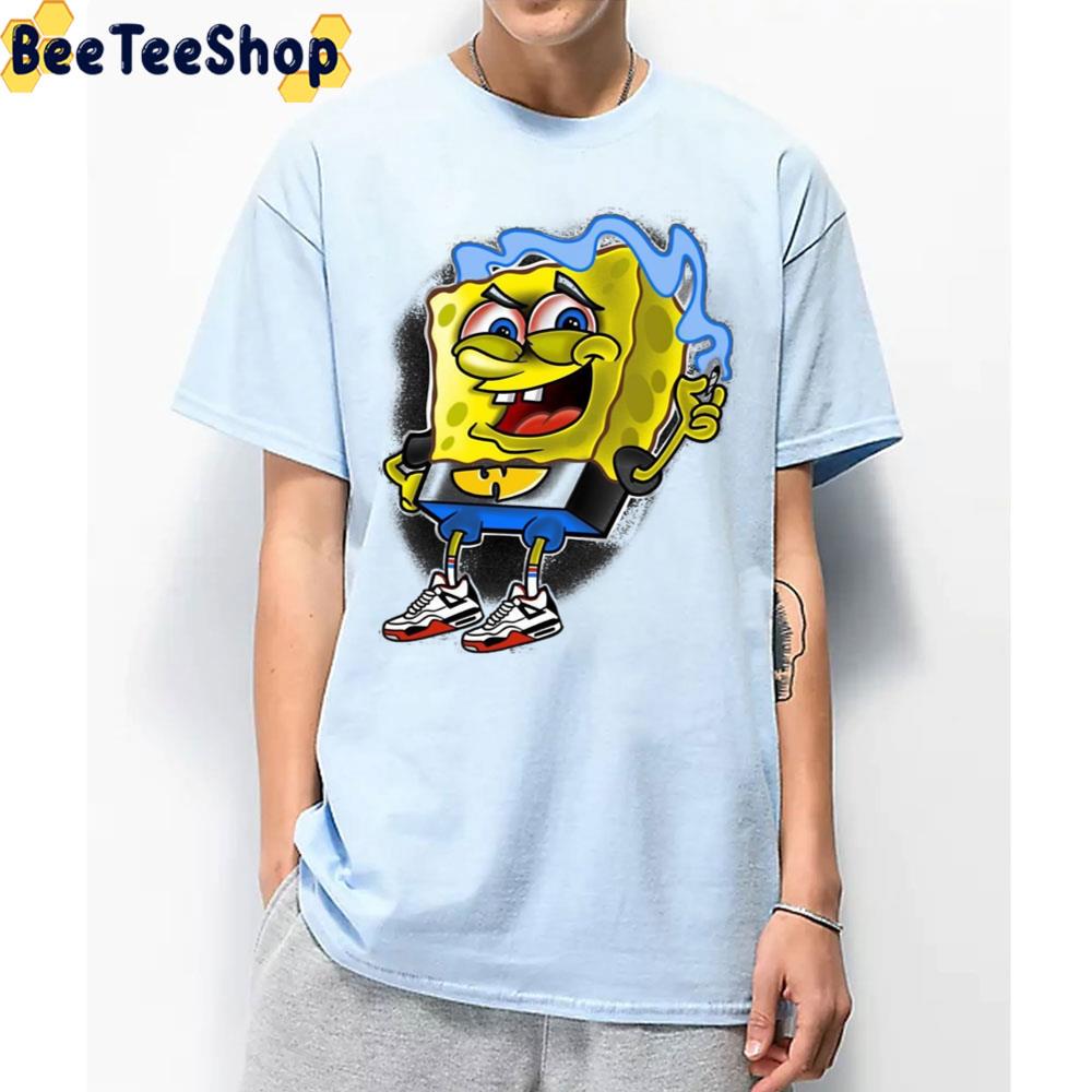 Spongebob Smoking Looney Tunes Cartoons Trending Unisex T-Shirt