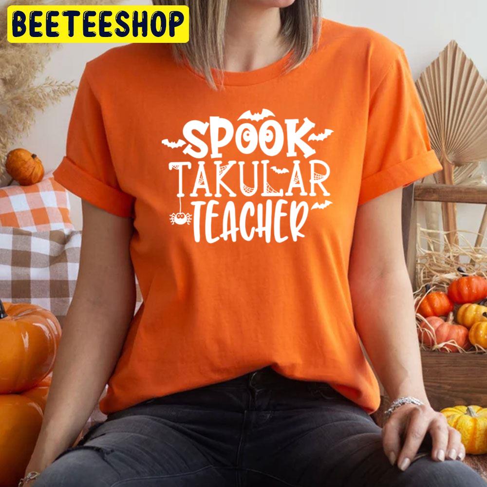 Spooktakular Teacher Halloween Unisex T-Shirt