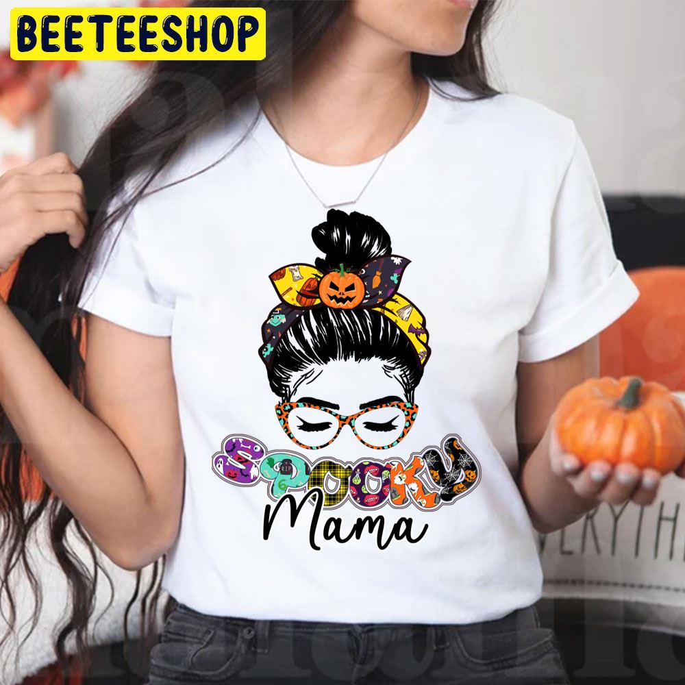 Spooky Mama Cute Halloween Trending Unisex T-Shirt