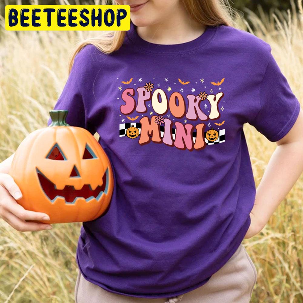 Spooky Mini Funny Vintage Ghost Halloween Trending Unisex T-Shirt