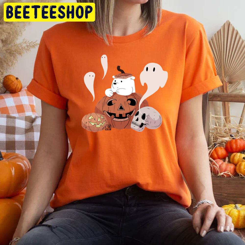 Spooky Season Ice Bear We Bare Bears Trending Unisex T-Shirt