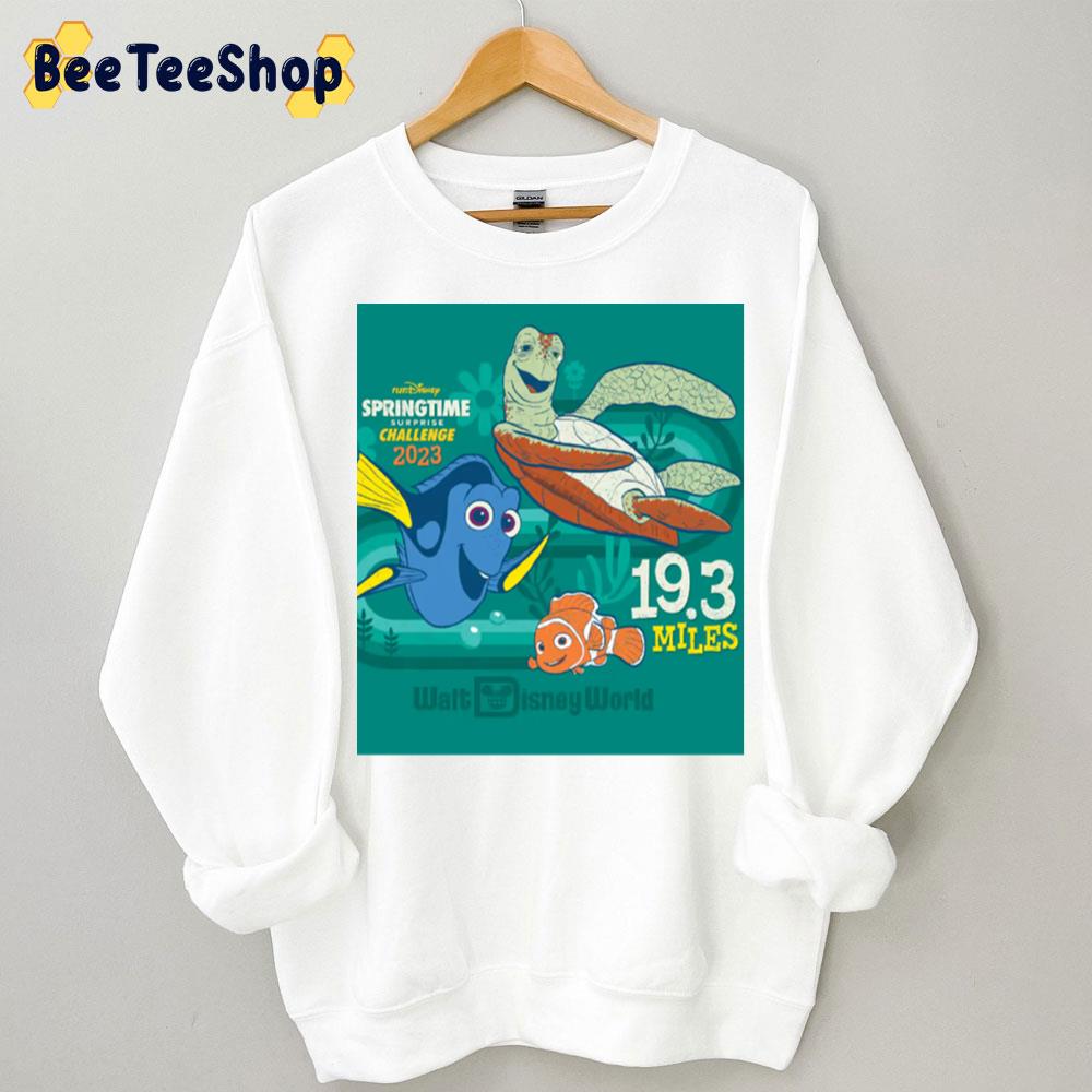 Springtime Surprise Challenge 19,3 Miles Walt Disney World 2023 Run Disney Trending Unisex Sweatshirt