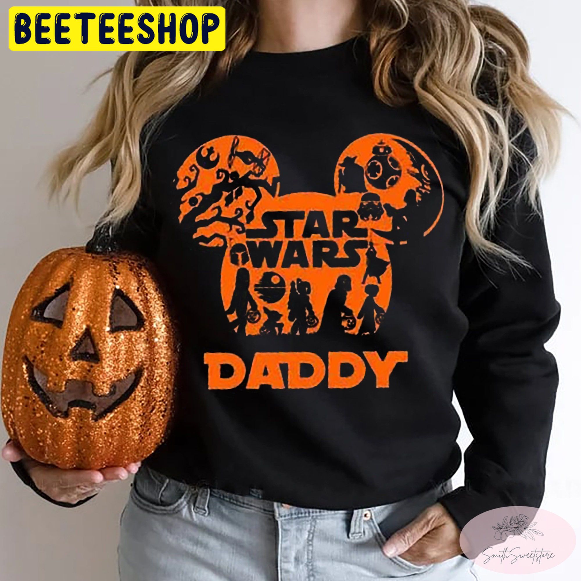 Star War Daddy Mickey Disney Halloween Unisex Sweatshirt