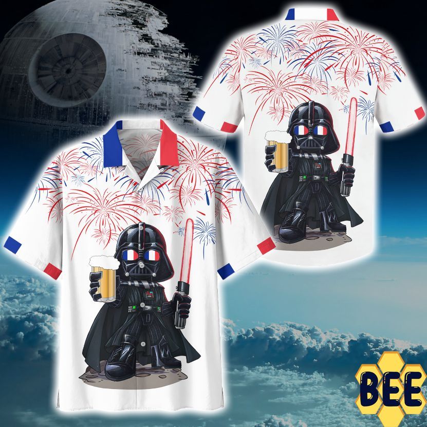 Star Wars Darth Vader Beer Independence Trending Hawaiian Shirt