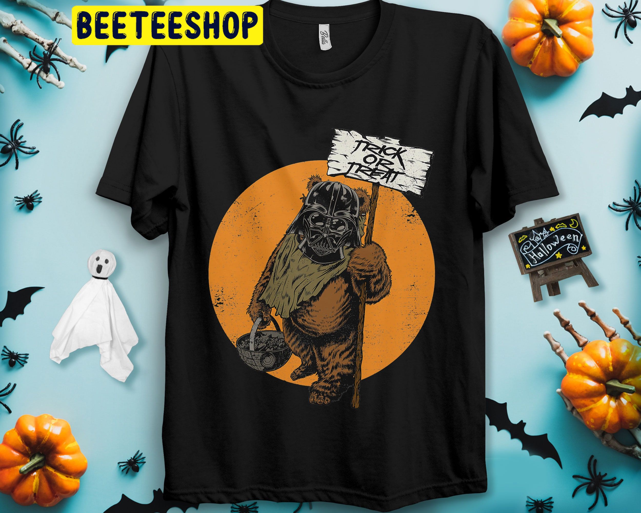 Star Wars Ewok As Darth Vader Halloween Unisex T-Shirt