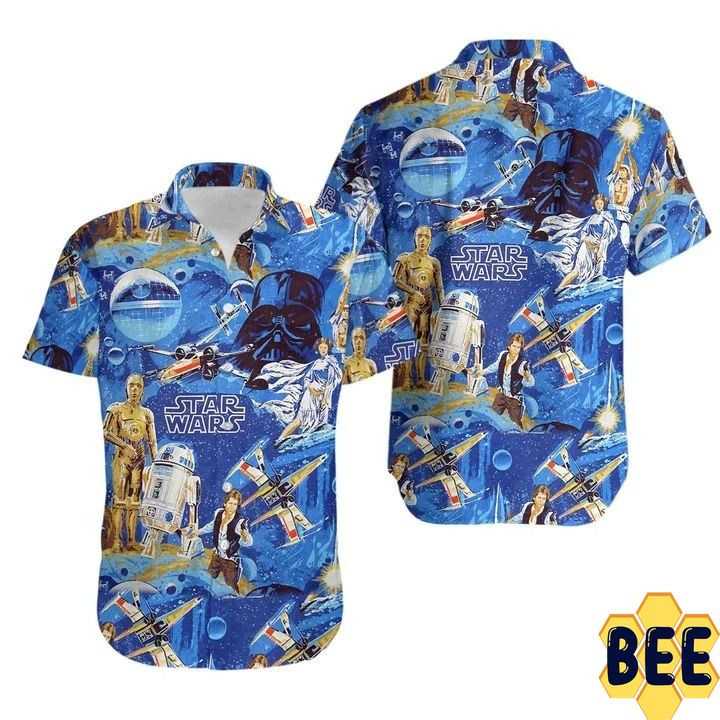 Star Wars Painting Trending Hawaiian Shirt