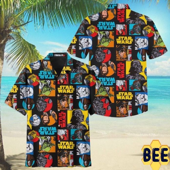 Star Wars Pattern Trending Hawaiian Shirt - Beeteeshop