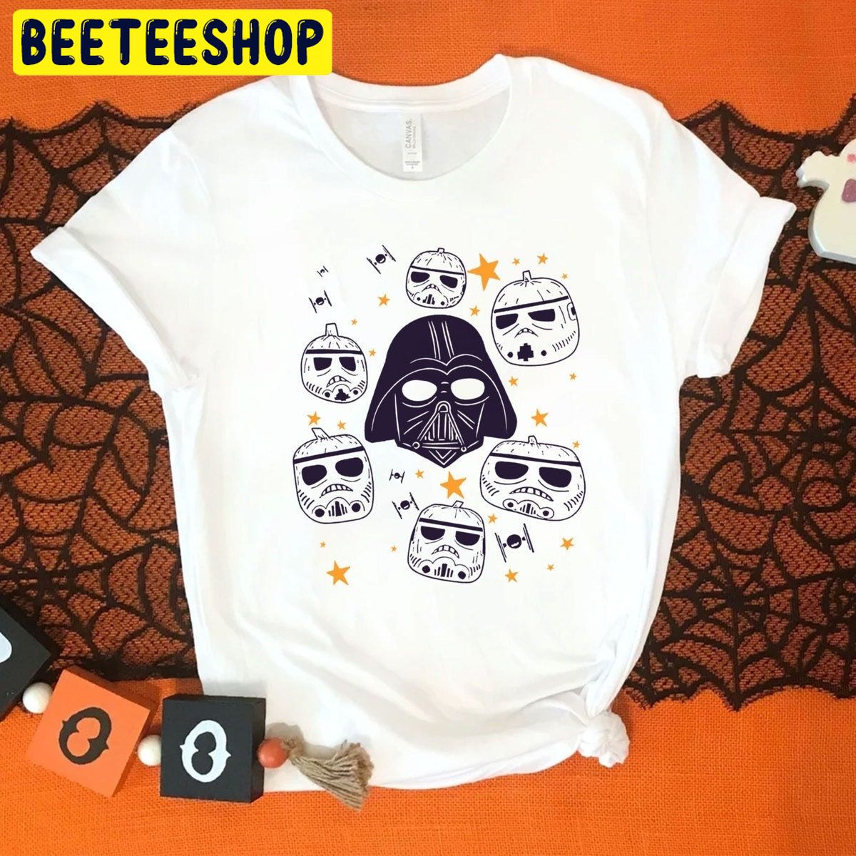 Star Wars Pumpkin Head Halloween Unisex T-Shirt