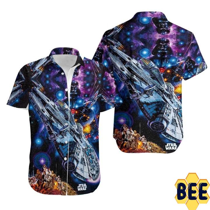 Star Wars The Mandalorian Starship Trending Hawaiian Shirt