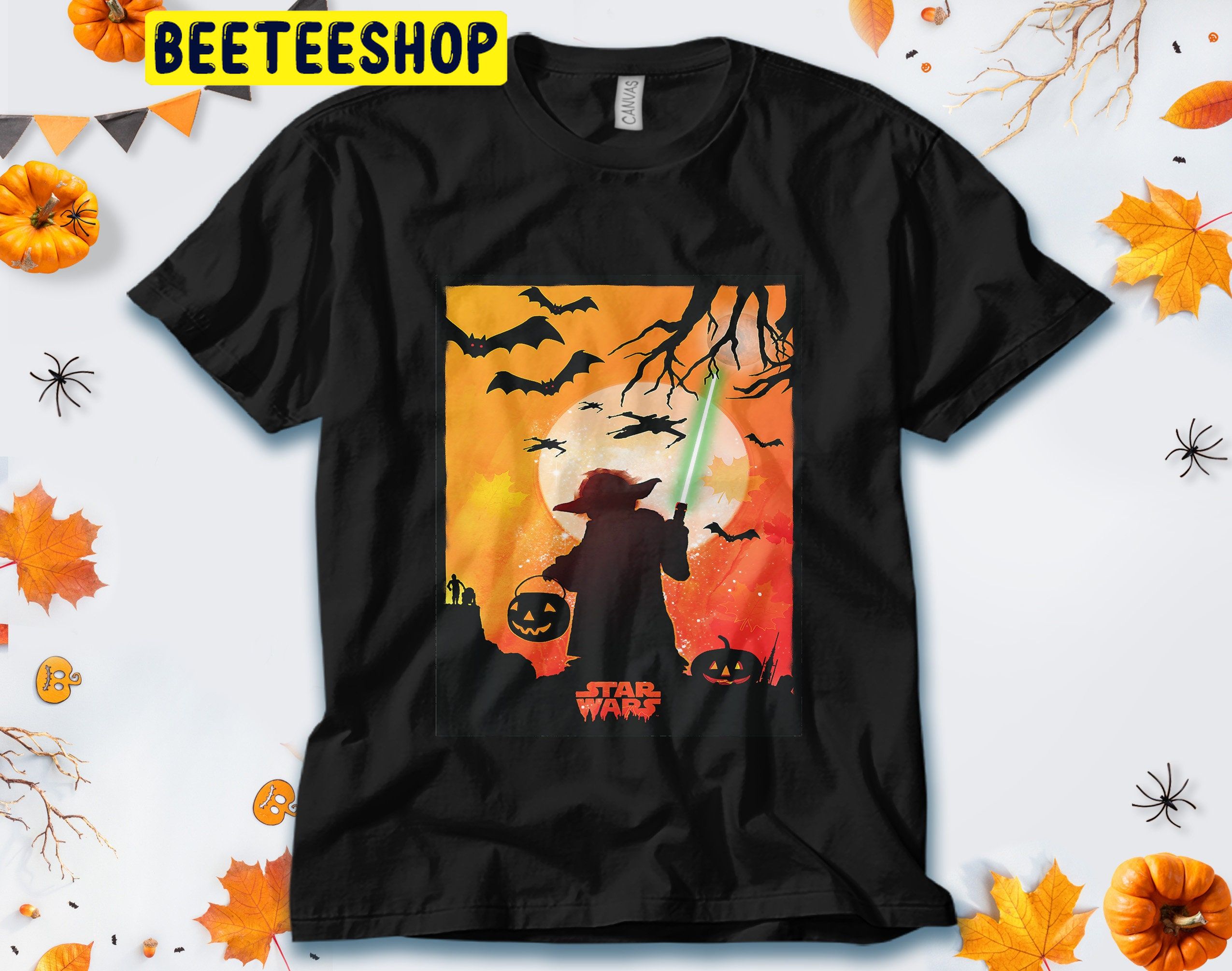 Star Wars Yoda Silhouette Halloween Halloween Unisex T-Shirt