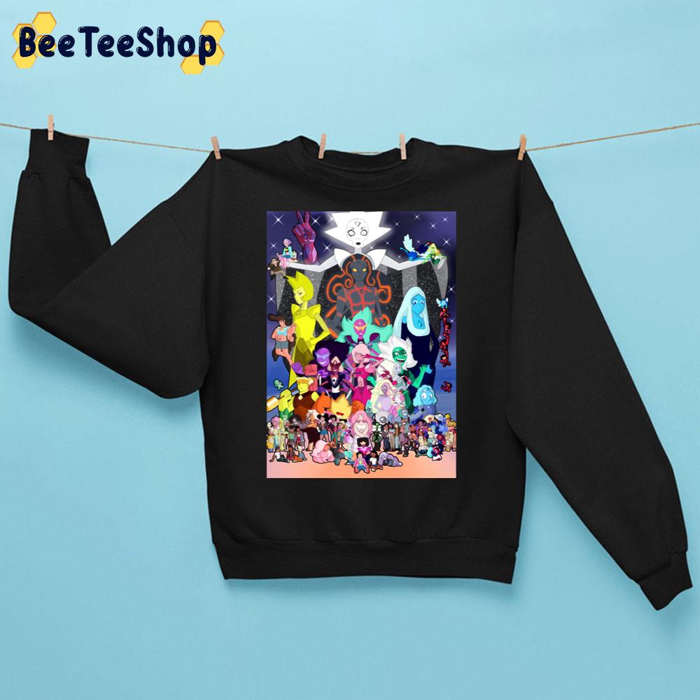 Steven Universe Fan Art Tribute Every Main Characters Trending Unisex Sweatshirt