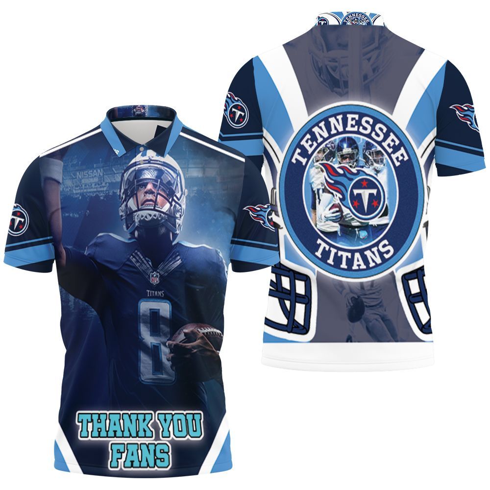 Stevie Mcnair #9 Tennessee Titans Afc South Division Champions Super Bowl 2021 3D All Over Print Polo Shirt