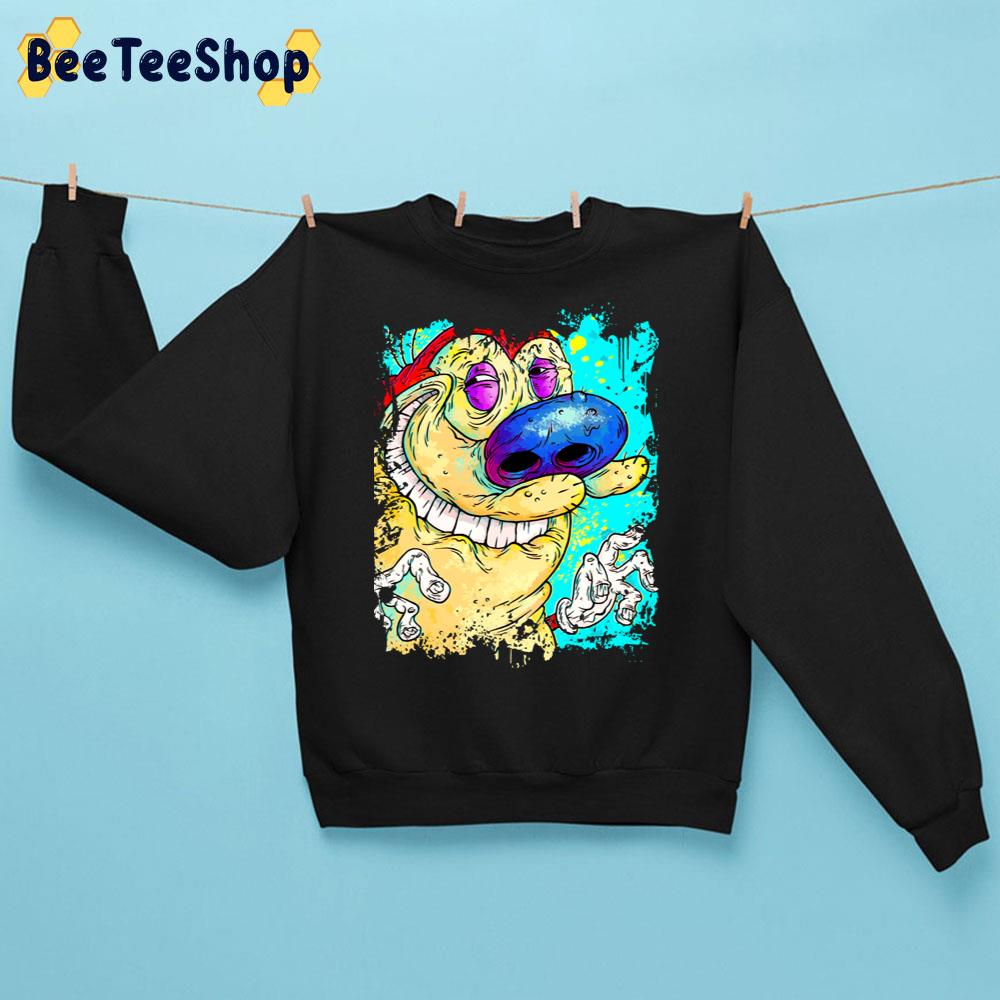 Stimpson J Cat The Ren And Stimpy Show Halloween Trending Unisex Sweatshirt