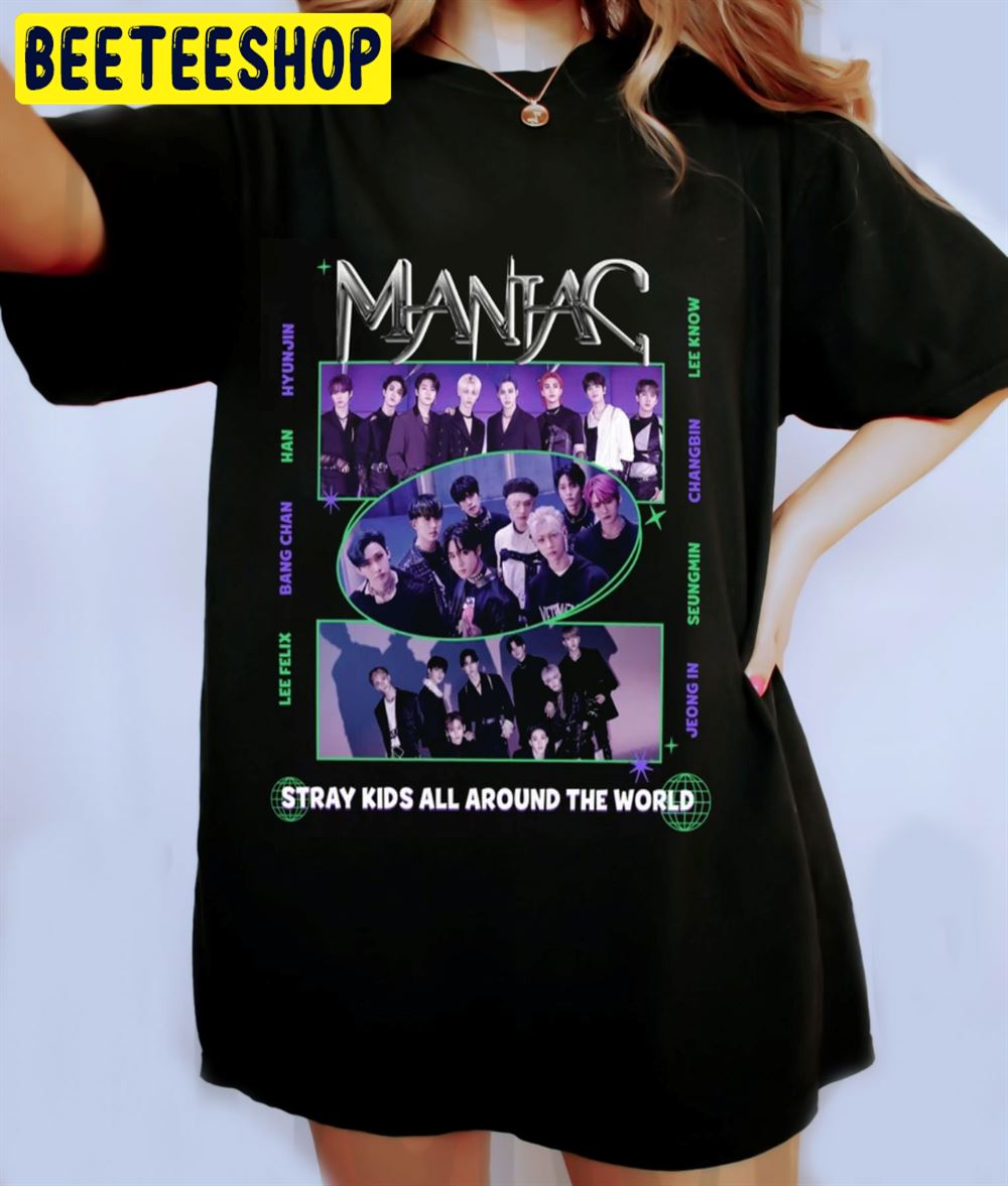 Stray Kids Maniac World Tour 2022 Unisex T-Shirt