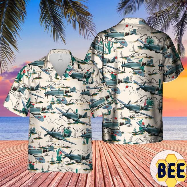 Supermarine 389 Spitfire Pr19 Trending Hawaiian Shirt