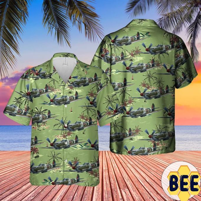 Supermarine Spitfire Mk.Ix Trending Hawaiian Shirt