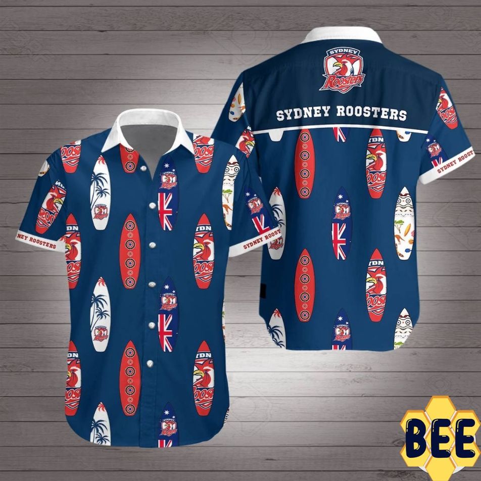 Sydney Roosters Trending Hawaiian Shirt