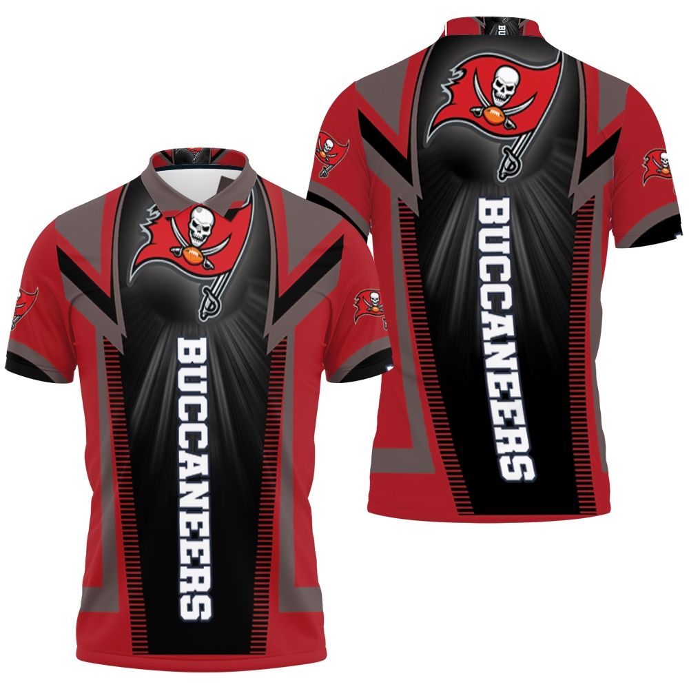 Tampa Bay Buccaneers For Fans 3D All Over Print Polo Shirt