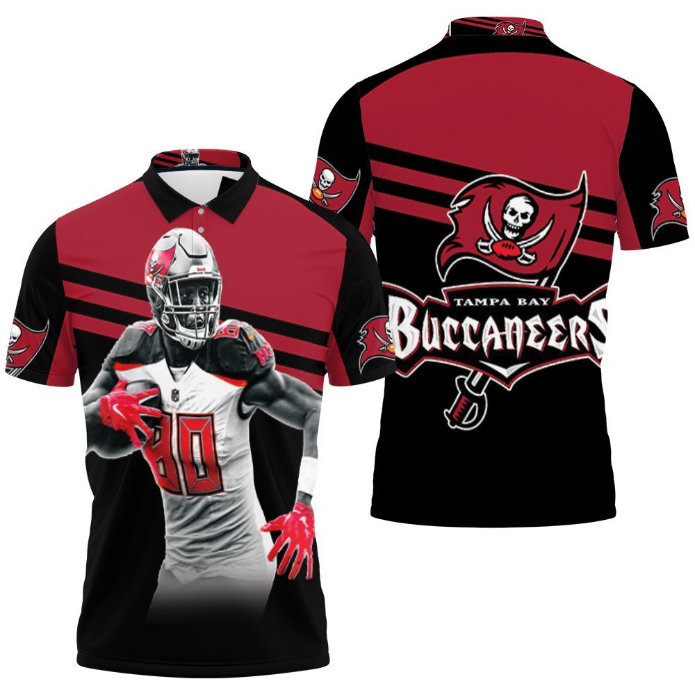 Tampa Bay Buccaneers Michael Clayton 80 3D All Over Print Polo Shirt ...