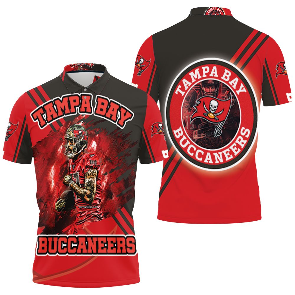 Tampa Bay Buccaneers Nfl Champions 3D All Over Print Polo Shirt