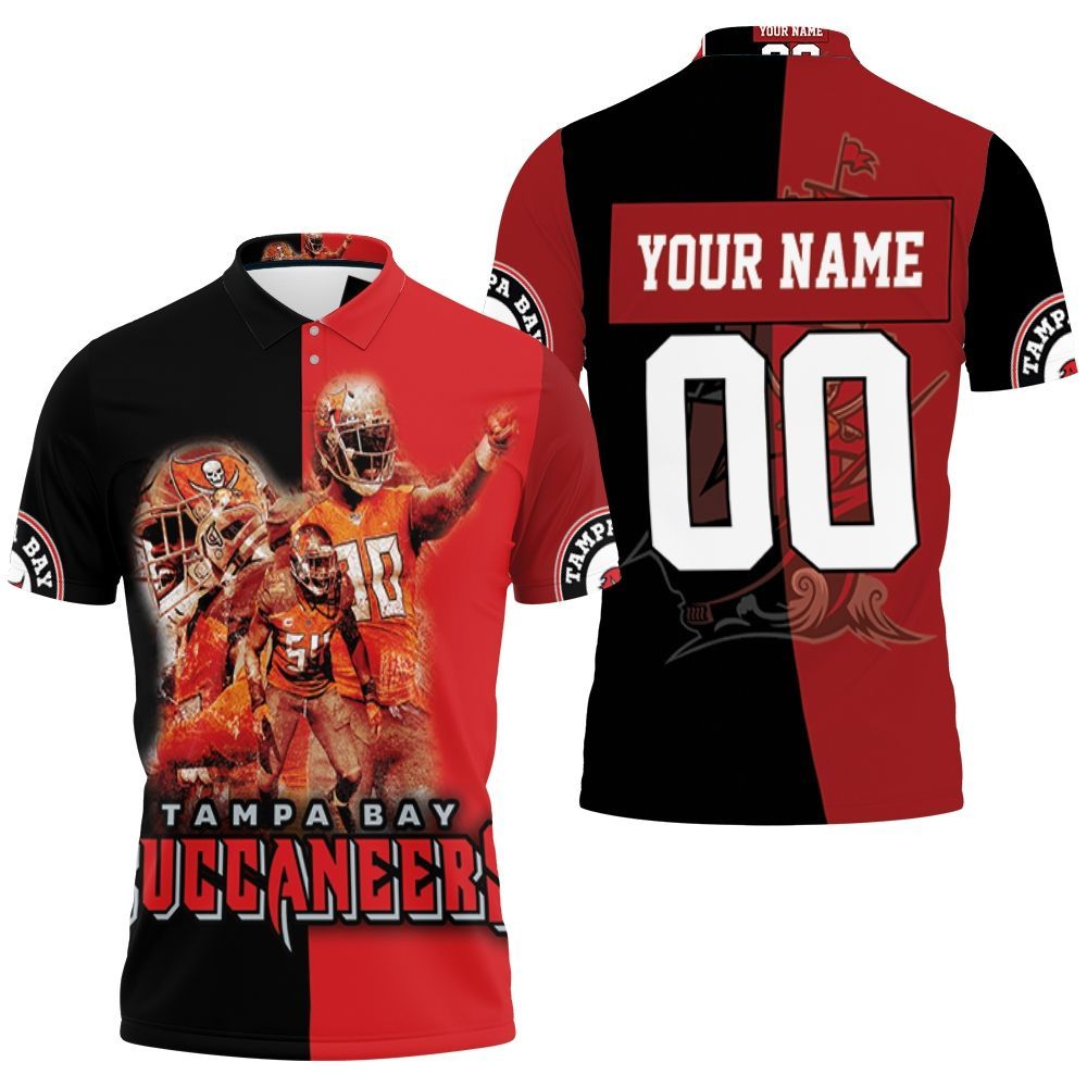 Tampa Bay Buccaneers Pirates Nfc South Champions Super Bowl 2021 Personalized 1 3D All Over Print Polo Shirt