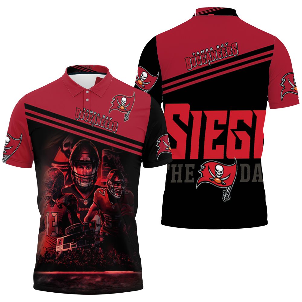 Tampa Bay Buccaneers Siege The Day Legends For Fan 3D All Over Print Polo Shirt