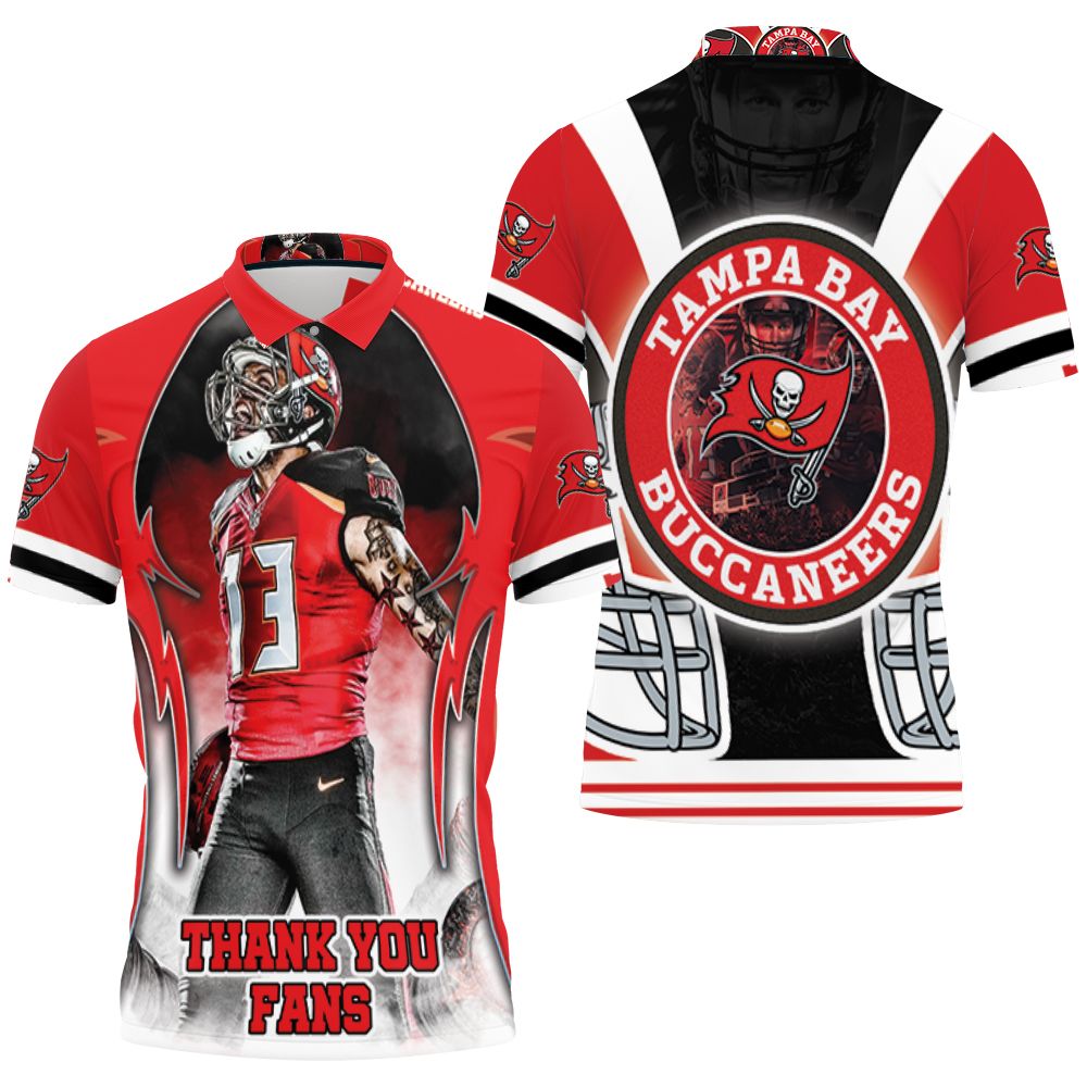 Tampa Bay Buccaneers Super Bowl Champions 2021 Thank You Fan 3D All ...