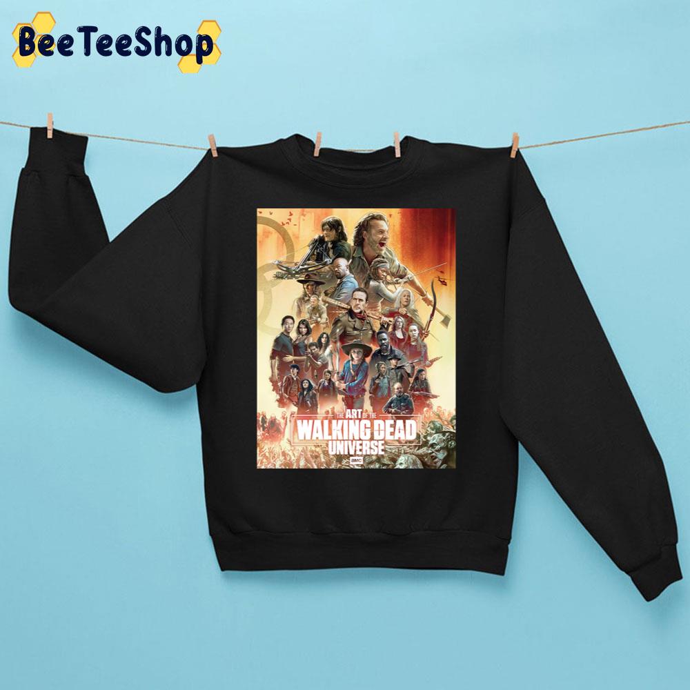 The Art Of The Walking Dead Universe Trending Unisex Sweatshirt