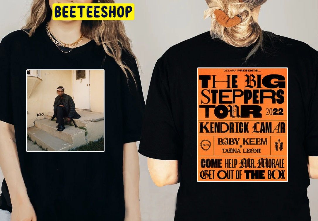 The Big Steppers Tour Oklama 2022 Art Double Side Unisex T-Shirt