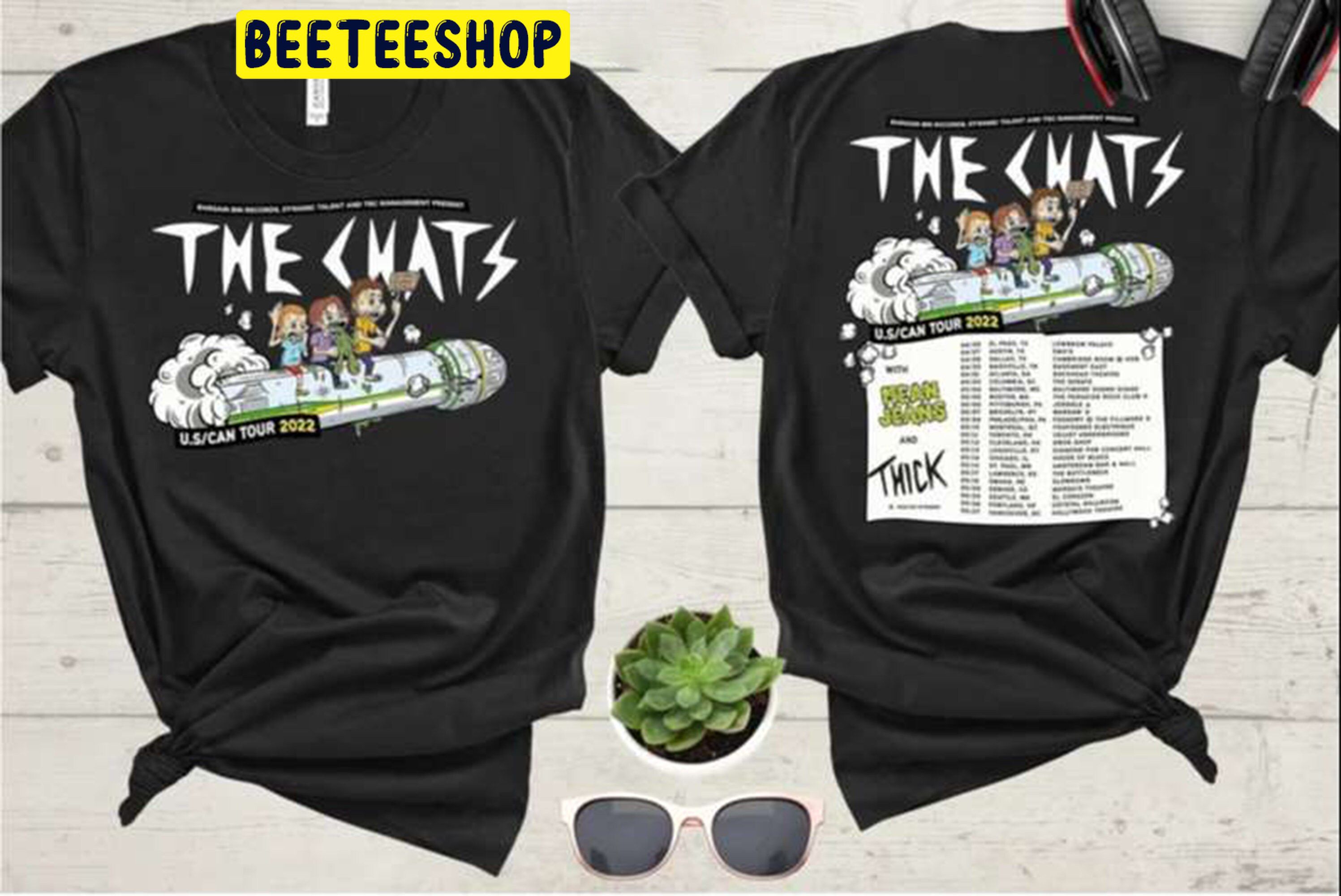 The Chats Band 2022 Tour Double Side Unisex Shirt