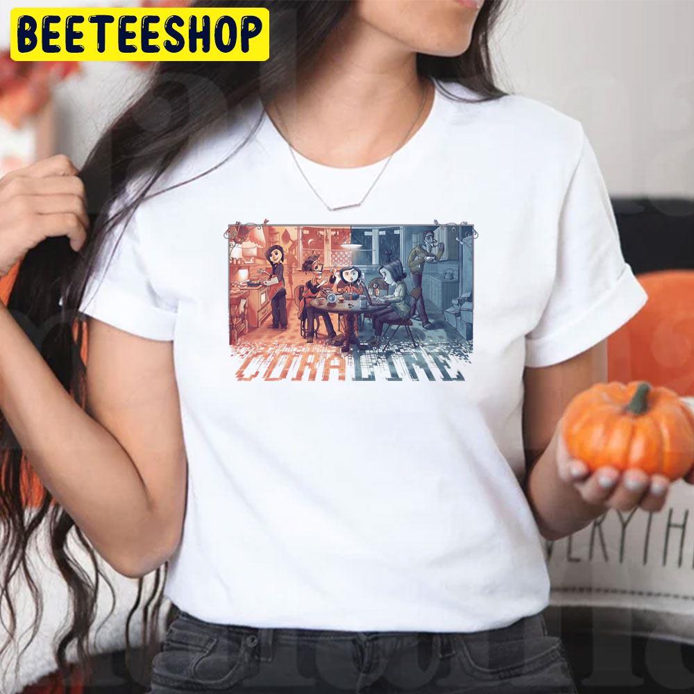 The Family Coraline Halloween Trending Unisex T-Shirt