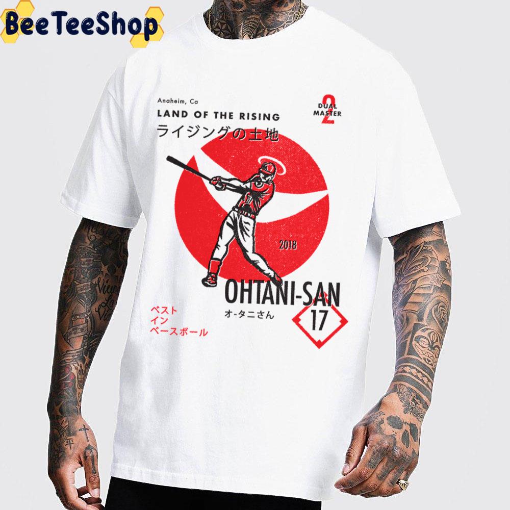 The Land Of The Rising Ohtani-San Los Angeles Angels Baseball Trending Unisex T-Shirt