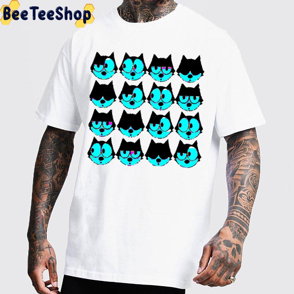 The Many Faces Of Felix The Cat Trending Unisex T-Shirt