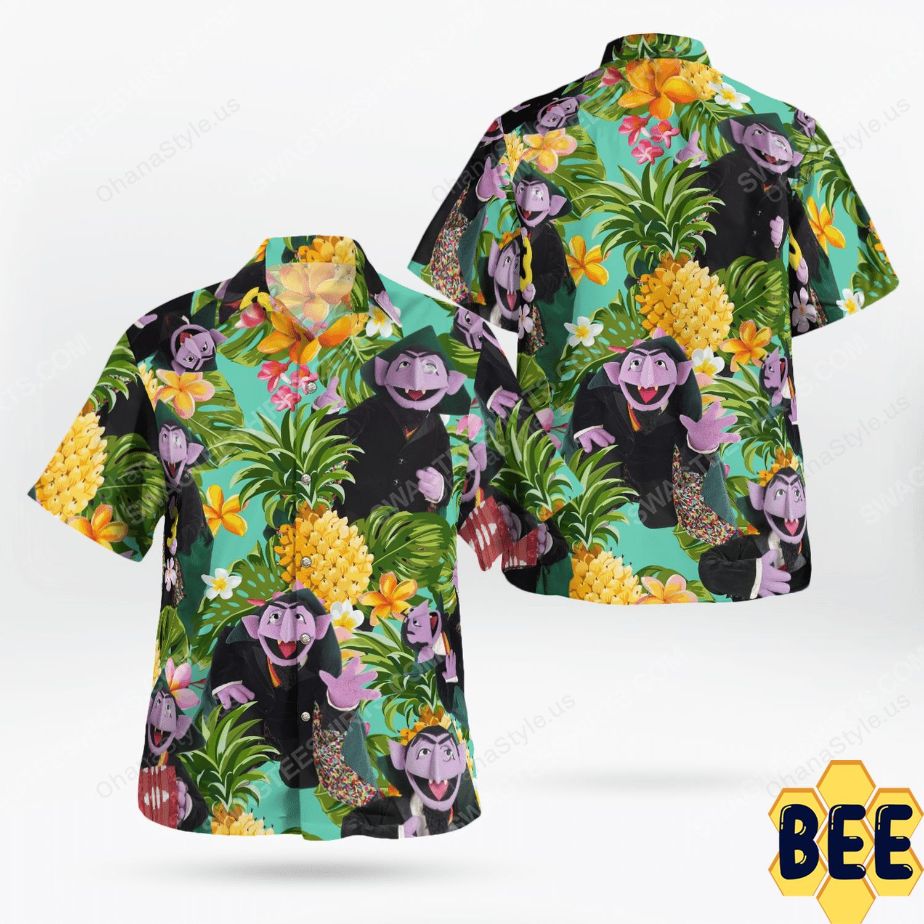 The Muppet Show Count Von Count Trending Hawaiian Shirt