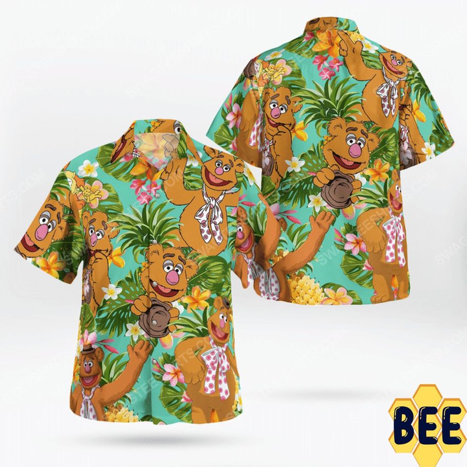 The Muppet Show Fozzie Bear Tropical Trending Hawaiian Shirt