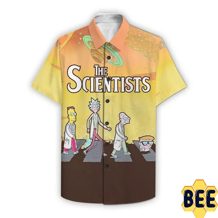 The Scientists Rick And Morty Trending Hawaiian Shirt