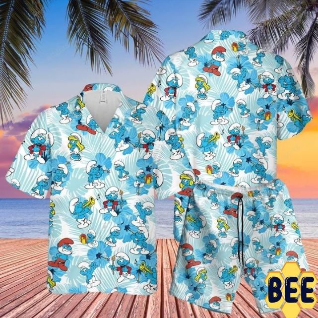 The Smurfs Trending Hawaiian Shirt