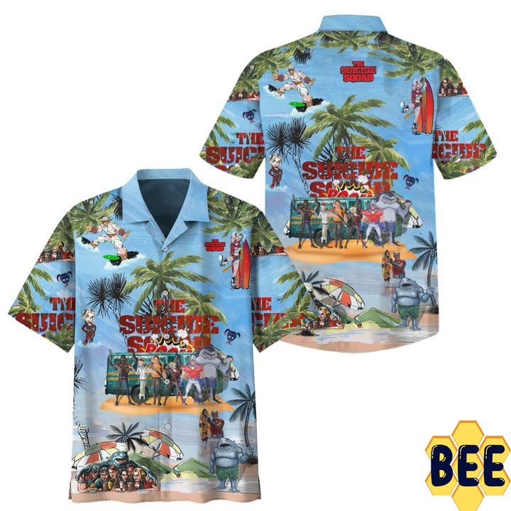 The Suicide Squad Aloha Trending Hawaiian Shirt - Beeteeshop