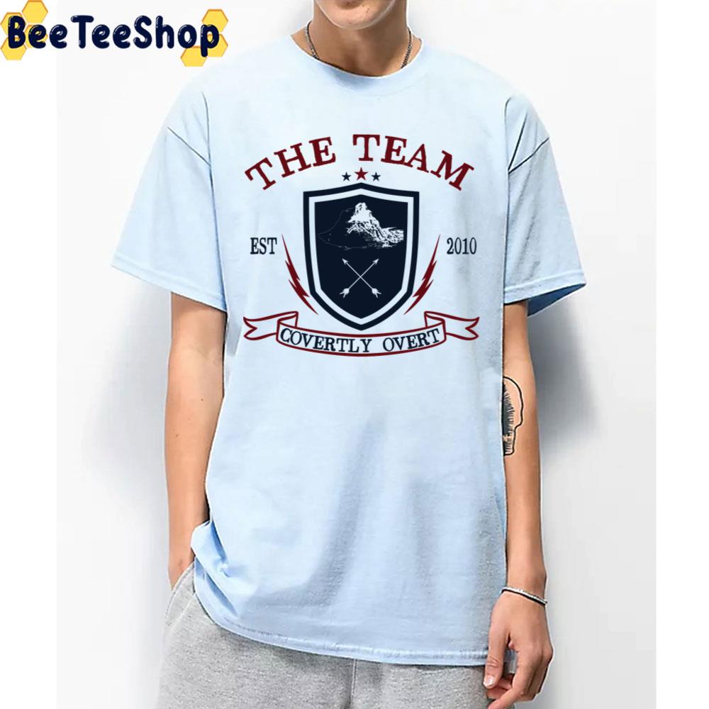 The Team Covertly Overt Est 2010 Trending Unisex T-Shirt