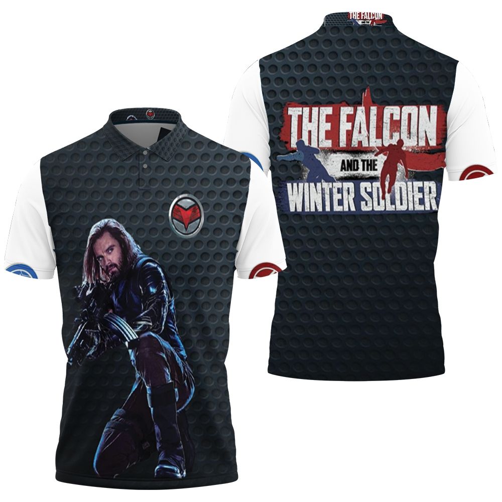 The Winter Soldier The Shadow Killer 1 3D All Over Print Polo Shirt