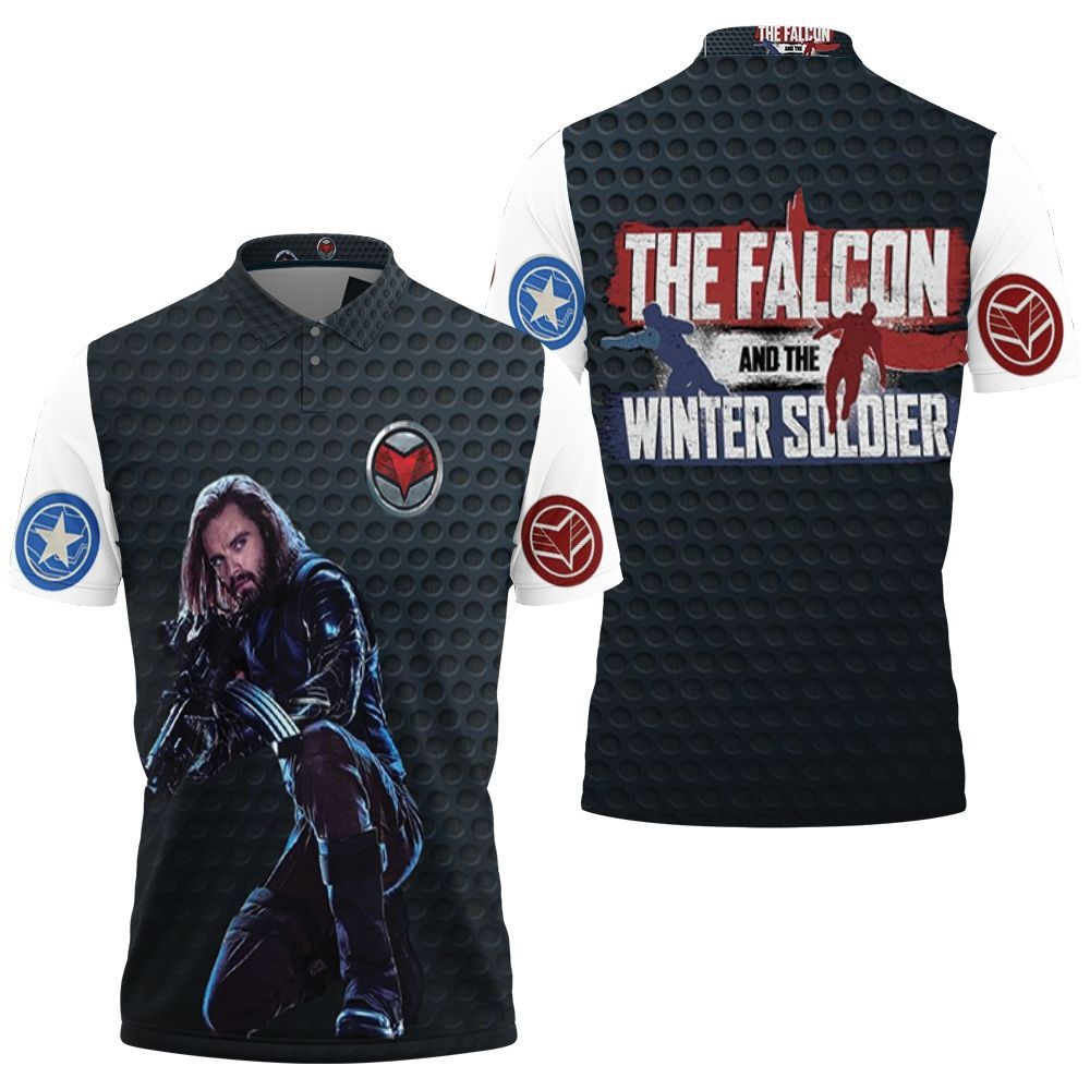 The Winter Soldier The Shadow Killer 3D All Over Print Polo Shirt