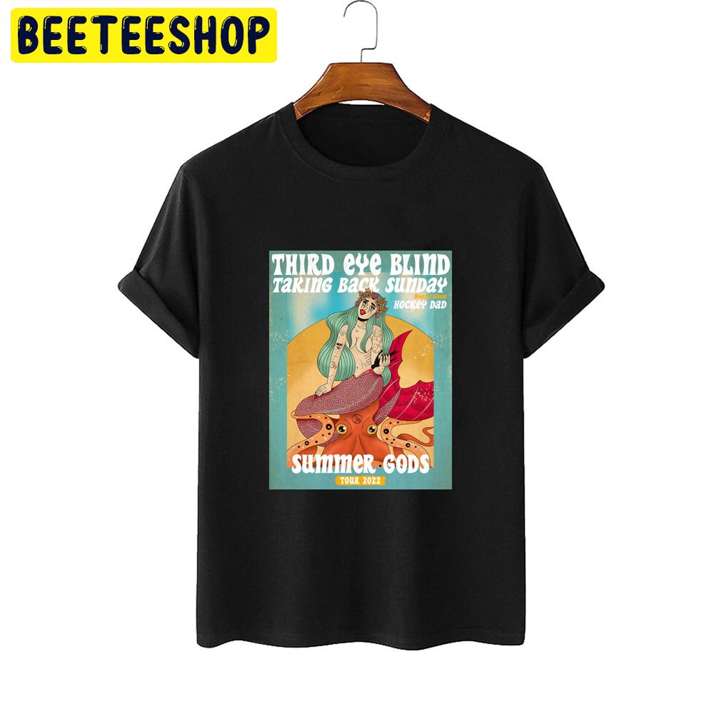 Third Eye Blind Summer Gods Tour 2022 Poster Unisex T-Shirt