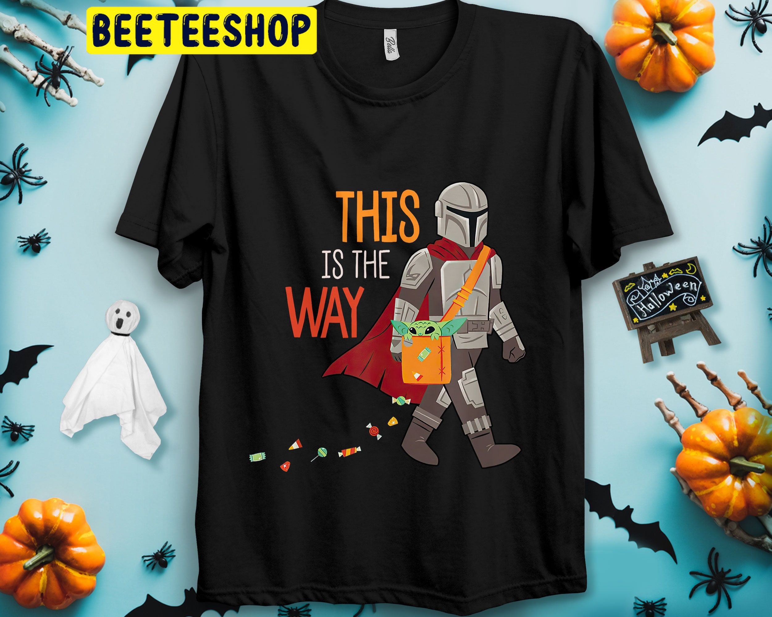 This Is The Way Star Wars The Mandalorian Grogu Halloween Unisex T-Shirt