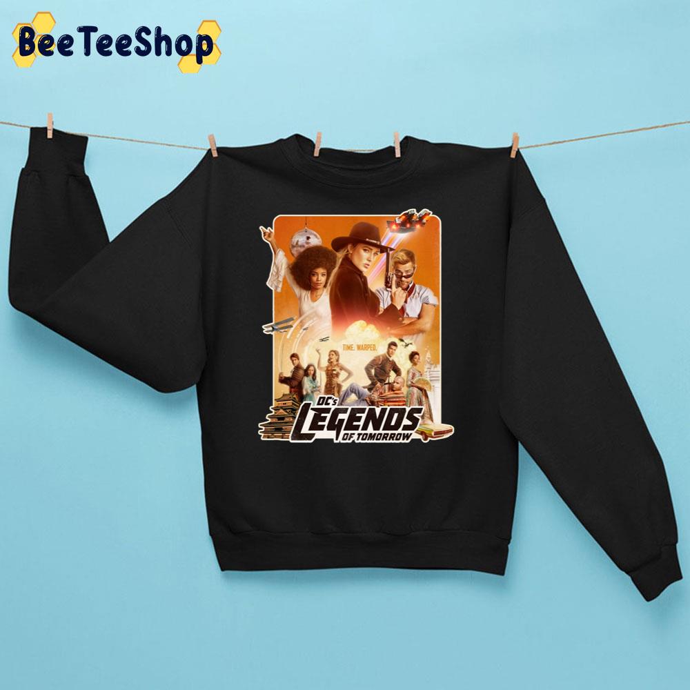 Time Warped Dc’s Legends Of Tomorrow Trending Unisex Sweatshirt