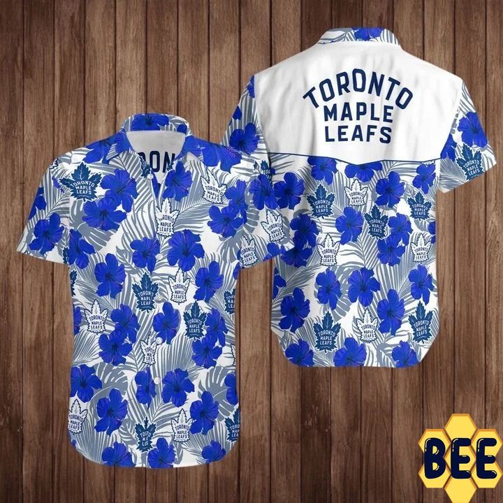 Toronto Blue Jays MLB Custom Name Flower And Leaf Pattern Tropical Hawaiian  Shirt - Banantees